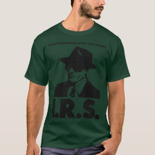 IRS RECORDS 70s80s Vervallen muzieklabel T-shirt