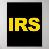 Irs Special Agent Long Sleeve  Poster (Voorkant)