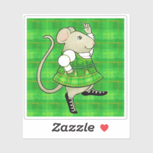 IRSE JIG MUIS 7,5x7,5cm Vinyl Sticker