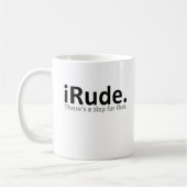 iRude Grappige Mok (Links)