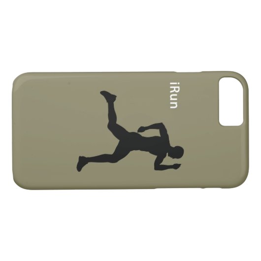 iRun Case-Mate iPhone Case (Achterkant (Horizontaal))