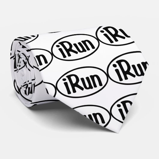 iRun Oval Stropdas (Opgerold)