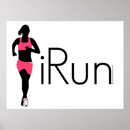 iRun Poster (Voorkant)