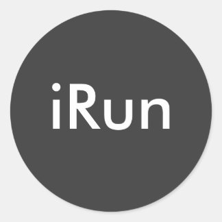 iRun Ronde Sticker
