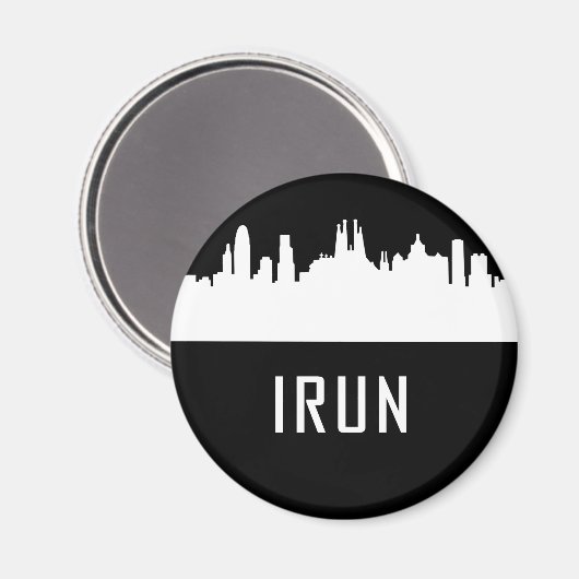 Irun | Spaanse steden Magneet (Voorkant / Achterkant)