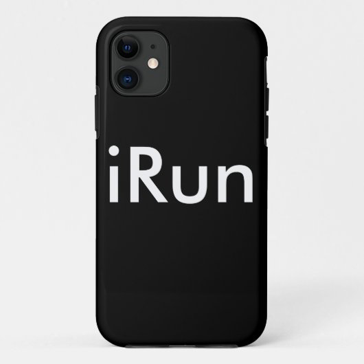 iRun - Telefoondraagtas met wieltjes Case-Mate iPhone Case (Achterkant)