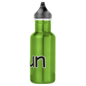 iRun - zwart Waterfles (Rechts)