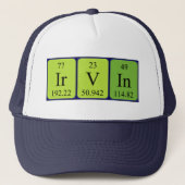 Irvin periodiek table name pet (Voorkant)
