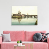 Irvine, Ayrshire, Schotland ingepakt canvas print (Insitu (Woonkamer))