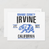 Irvine Briefkaart (Voorkant / Achterkant)