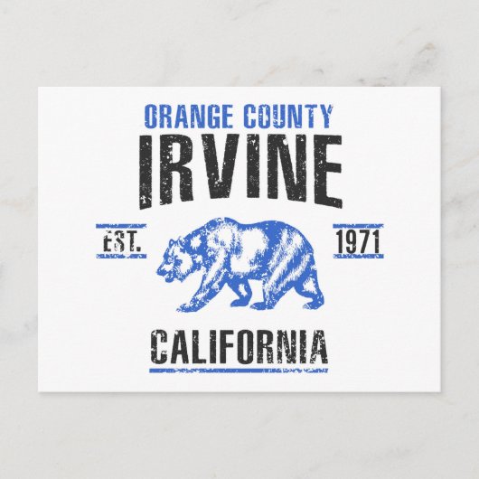 Irvine Briefkaart (Voorkant)