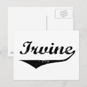 Irvine Briefkaart (Voorkant / Achterkant)