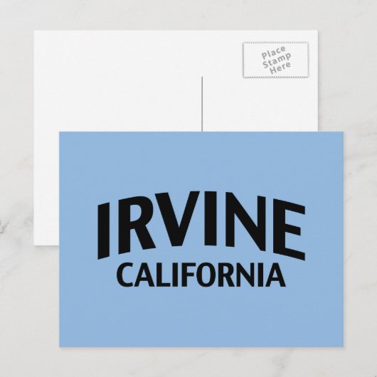 Irvine California Briefkaart (Voorkant / Achterkant)