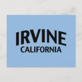 Irvine California Briefkaart (Voorkant)