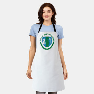 Irvine City flag Apron Schort