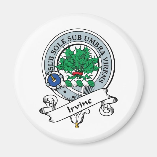 Irvine Clan Badge Magneet (Voorkant)