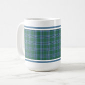 Irvine Clan Scottish Tartan Koffiemok (Voorkant links)