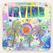 Irvine Deep Dream Onderzetter (Voorkant)