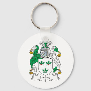 Irvine Family Crest Sleutelhanger