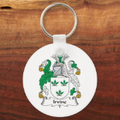 Irvine Family Crest Sleutelhanger (Voorkant)