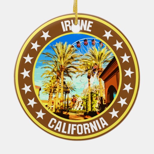 Irvine Keramisch Ornament (Achterkant)