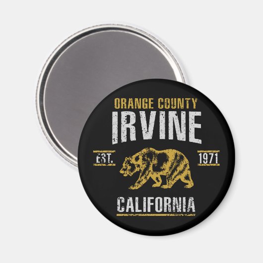 Irvine Magneet (Voorkant / Achterkant)