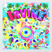 Irvine Mystic Dans Raamsticker (Vel)