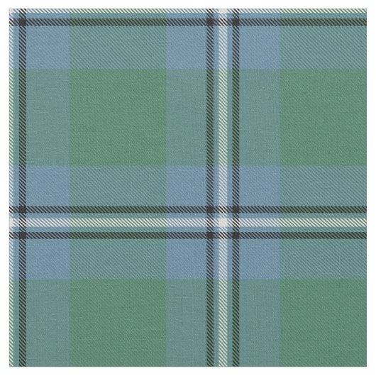 Irvine of Drum Clan Tartan Stof (Close Up)
