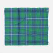 Irvine Oude Plaid Fleece Deken (Voorkant (Horizontaal))
