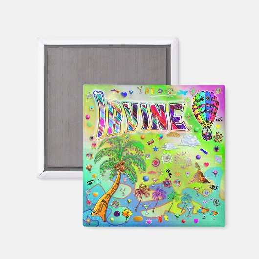 Irvine Tijdloze Melodie Magneet (Voorkant / Achterkant)