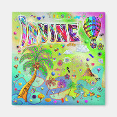 Irvine Tijdloze Melodie Magneet (Voorkant)