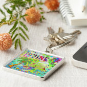 Irvine tijdloze melodie Sleutelhanger (Zijkant)