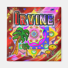 Irvine Tropical Friends Magnet