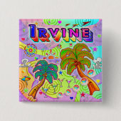 Irvine Vacation Target Button (Voorkant)