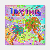 Irvine Vacation Target Magnet (Voorkant)