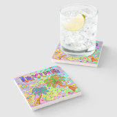 Irvine Vacation Target Onderzetter (Zijkant)