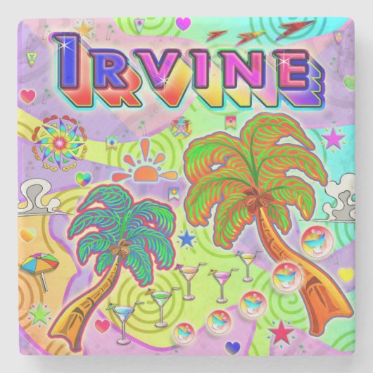 Irvine Vacation Target Onderzetter (Voorkant)