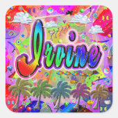 Irvine Vista Express Sticker (Voorkant)