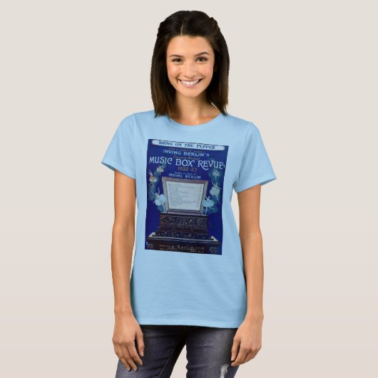 Irving Berlin Music Box Review 1922 T-shirt (Voorkant volledig)