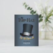 Irving Berlin Top Hat Musical Poster Briefkaart (Staand voorkant)