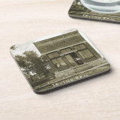 IRVING KANSAS POST KANTOOR FOTO MARSHALL COUNTY BIER ONDERZETTER (Linkerzijde)