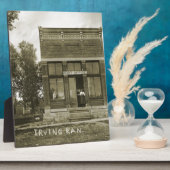 IRVING KANSAS POST KANTOOR FOTO MARSHALL COUNTY FOTOPLAAT (Zijkant)