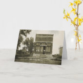 IRVING KANSAS POST KANTOOR FOTO MARSHALL COUNTY KAART (Gele Bloem)