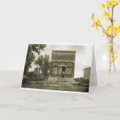 IRVING KANSAS POST KANTOOR FOTO MARSHALL COUNTY KAART (Gele Bloem)