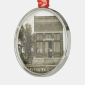 IRVING KANSAS POST KANTOOR FOTO MARSHALL COUNTY METALEN ORNAMENT (Links)