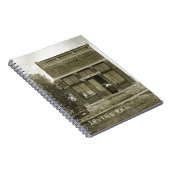 IRVING KANSAS POST KANTOOR FOTO MARSHALL COUNTY NOTITIEBOEK (Rechterzijde)