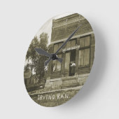 IRVING KANSAS POST KANTOOR FOTO MARSHALL COUNTY RONDE KLOK (Hoek)