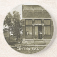 IRVING KANSAS POST KANTOOR FOTO MARSHALL COUNTY
