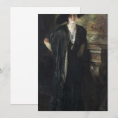 Irving Ramsey Wiles - Mijn dochter Gladys Kaart (Voorkant / Achterkant)