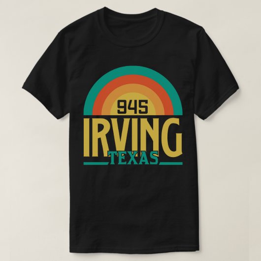 Irving Texas netnummer 4 T-shirt (Design voorkant)